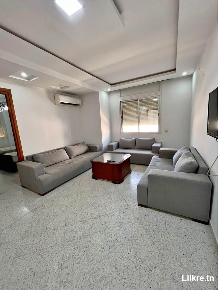 À louer un Appartement S+2 meublé à Dar Chaabene, Nabeul
