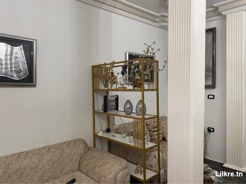 A louer un Appartement S+2 richement meublée    situé à  nouvelle médina jadida.