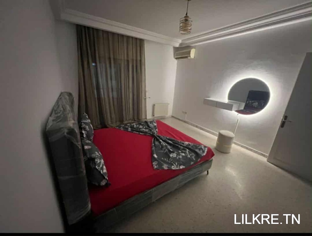 appartement s+2  meublé a cité ennasr