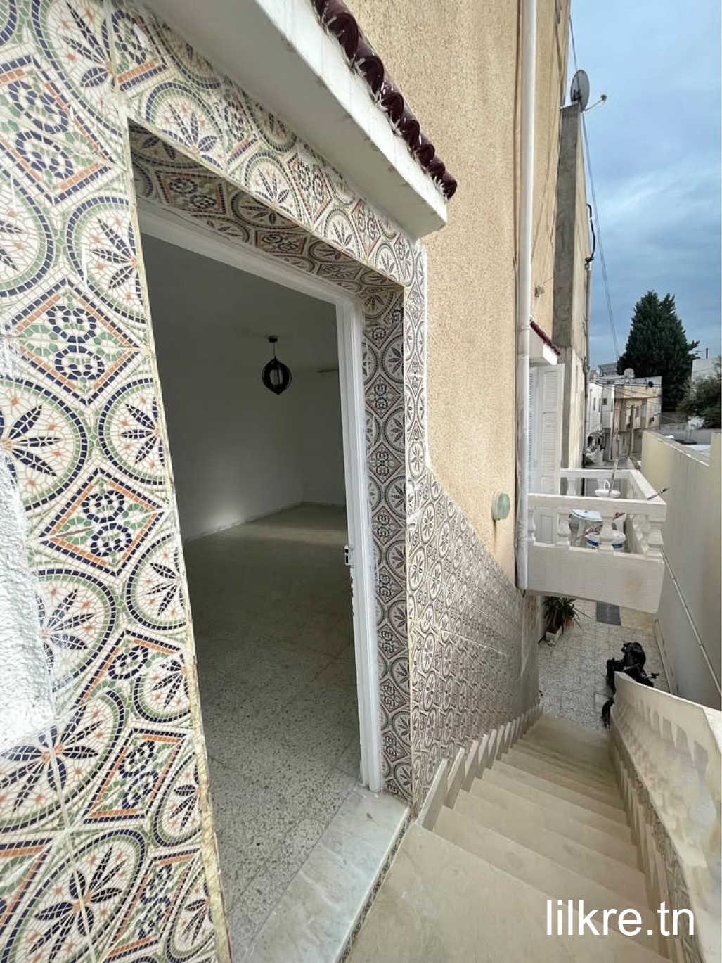 A louer un étage de villa a Marsa 