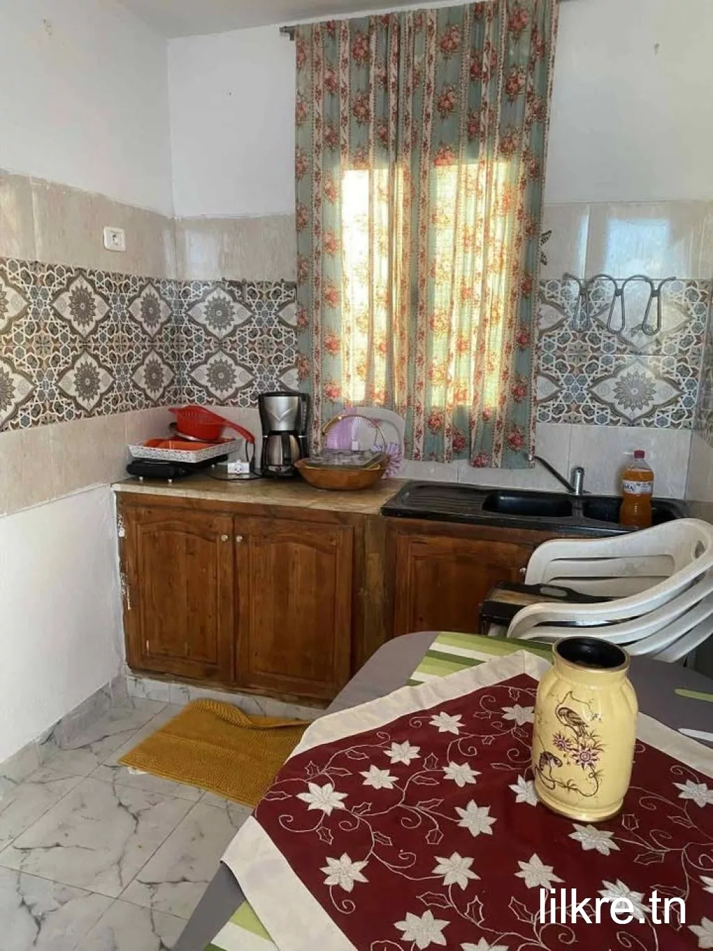  A louer un studio meublée a corniche bizerte  