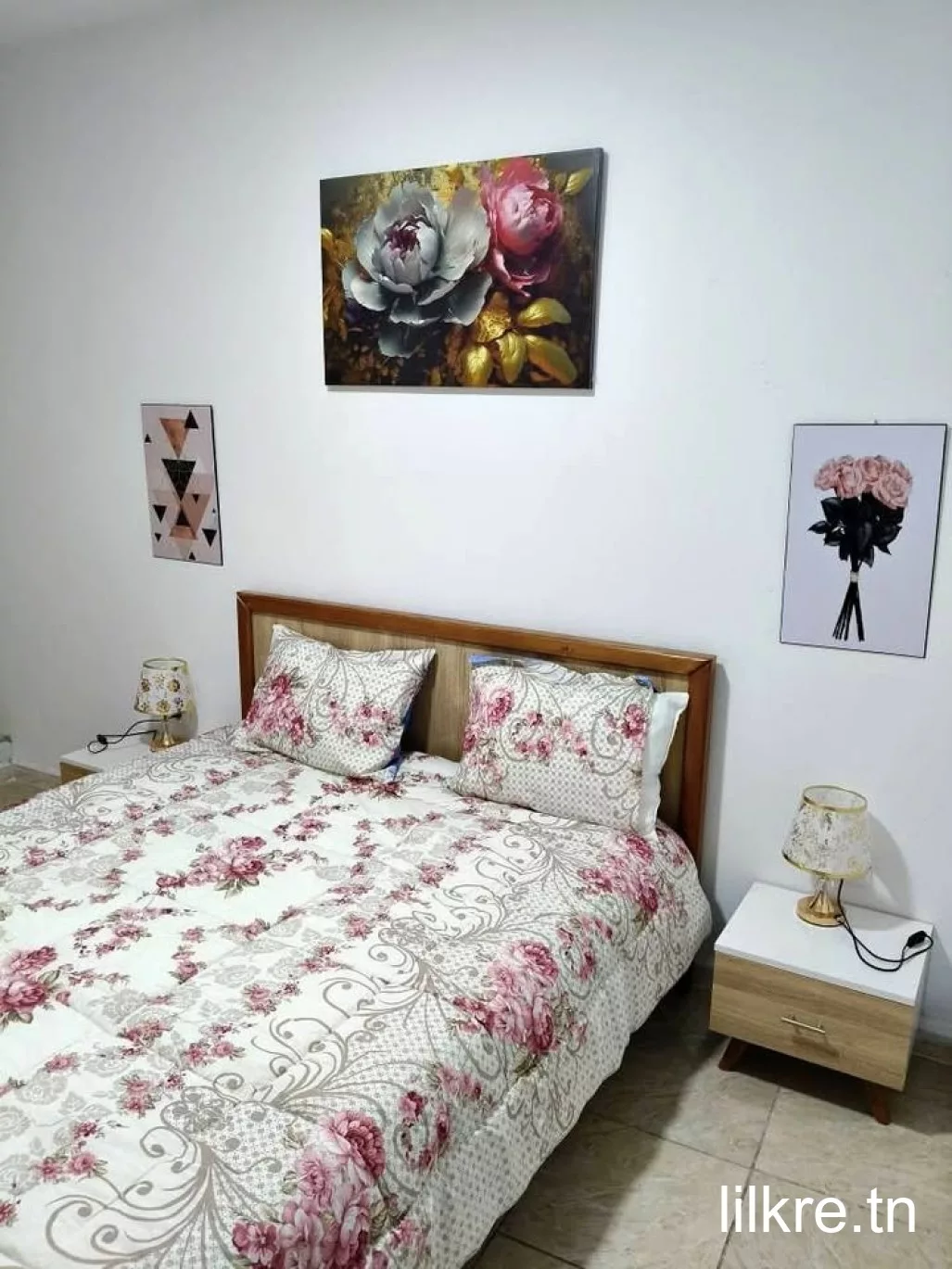 A  louer un joli  appartement par nuitée  a route tunis 
