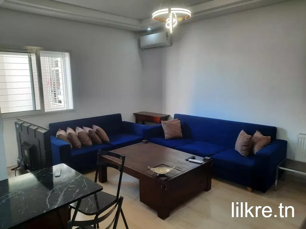 Appartement S+1 Richement Meublé à Louer au RDC à Manouba