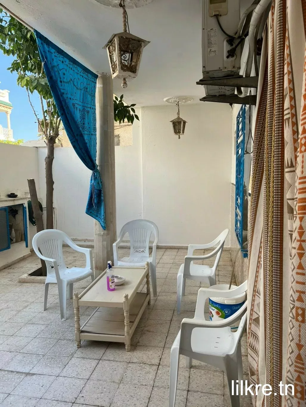 Villa Meublée à Louer par Jour – Sidi Achour, Nabeul (Vacances)