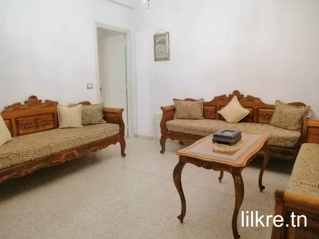 Appartement S+2 non meublé a beb khadhra 