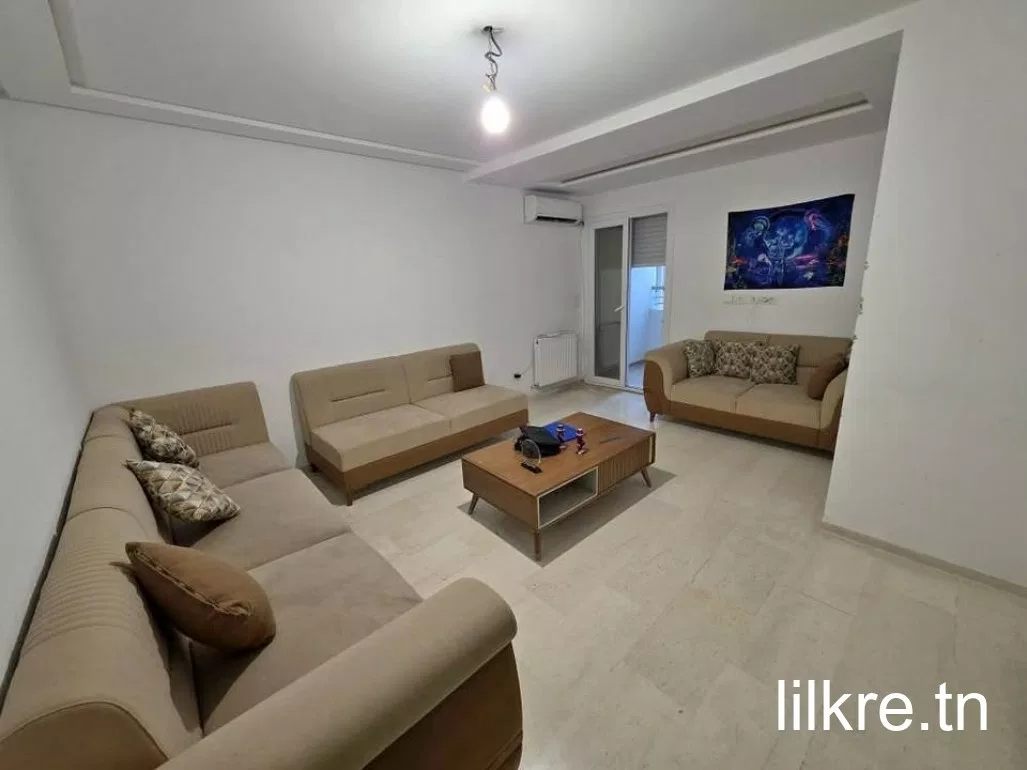 A louer  un joli  appartement  meublée  a manouba  