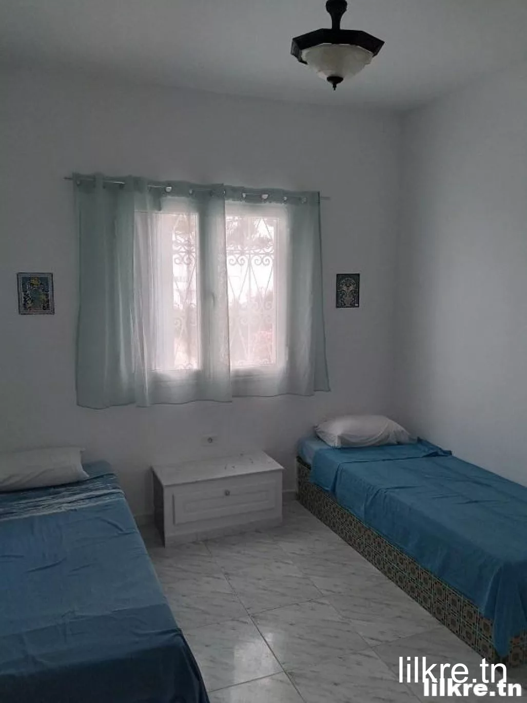 A louer Un étage de villa S+3 Richement Meublé à Hammamet Nord