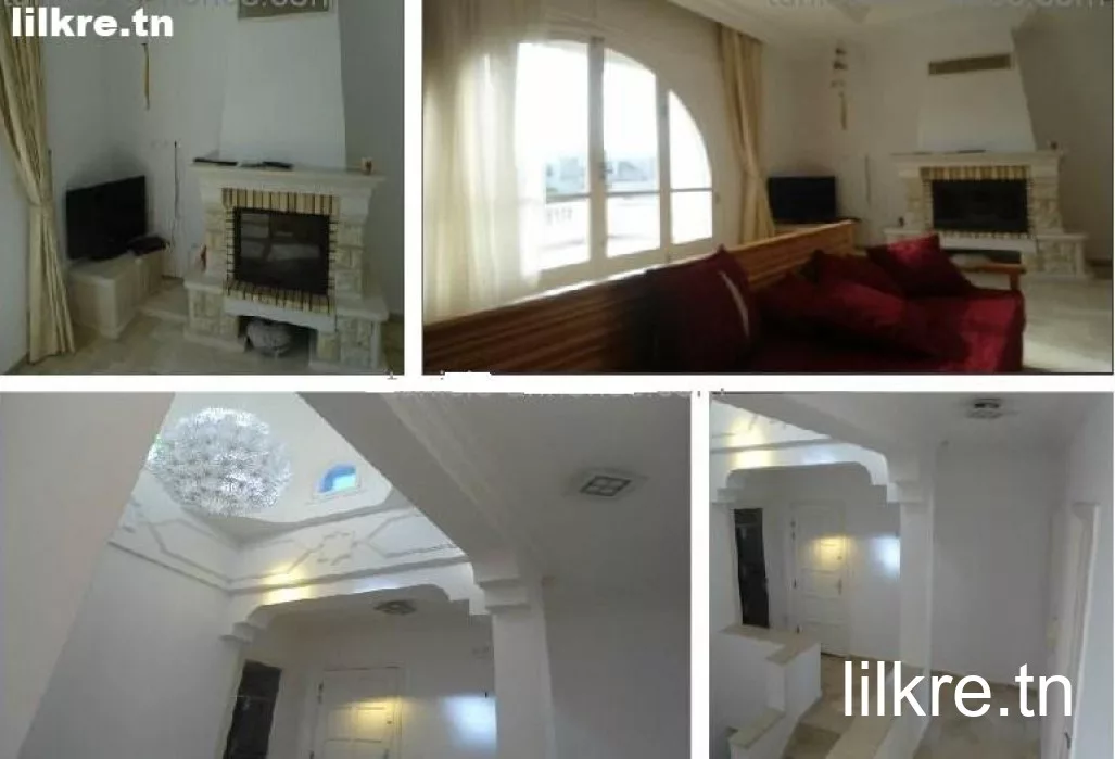  A louer une belle villa S+5 Richement Meublé à kélibia