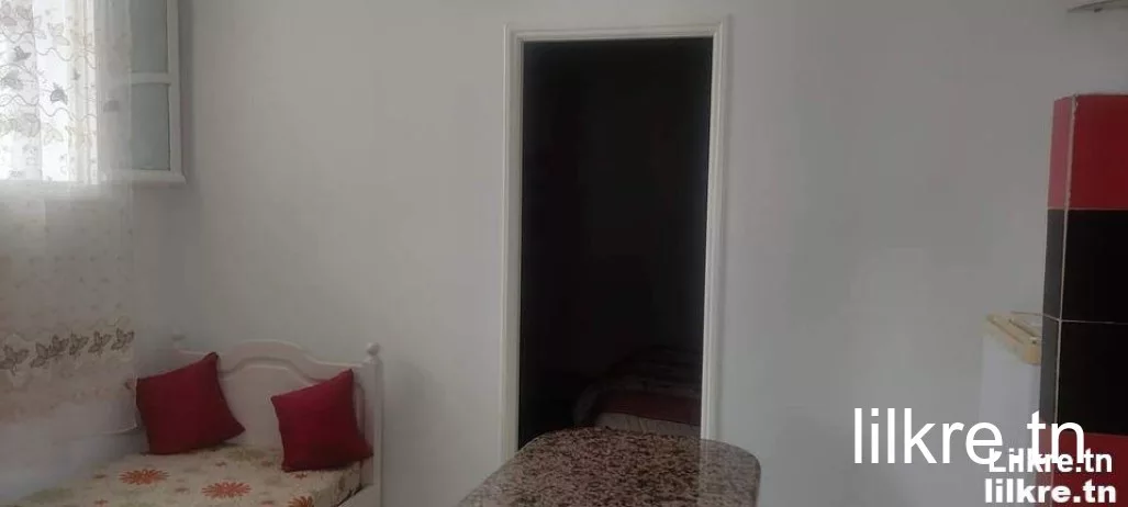 Je propose à la location un studio S+1 à Hammamet