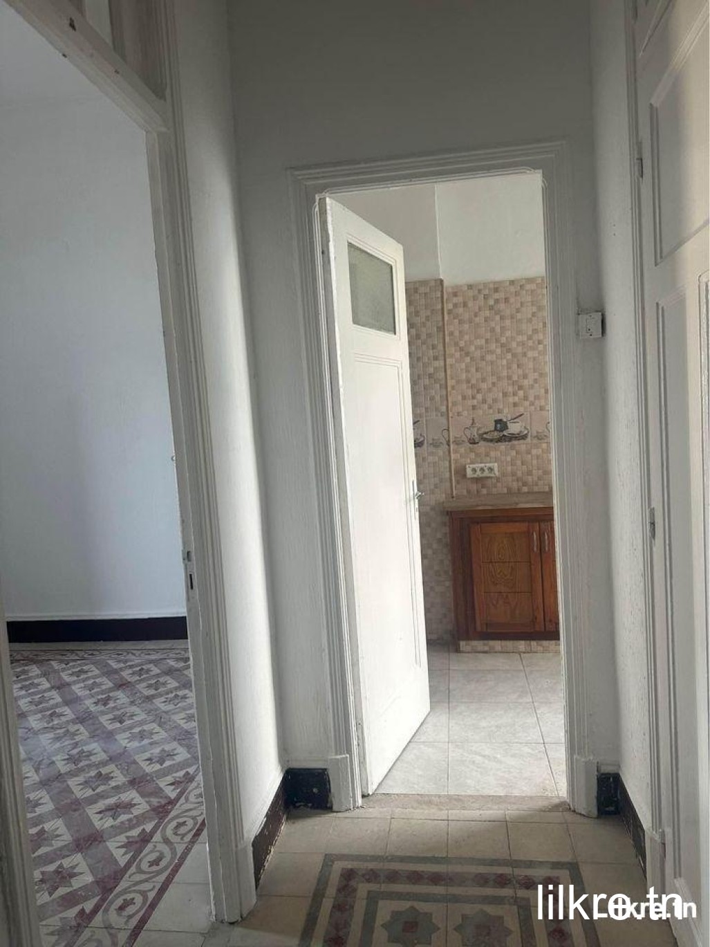 location un Etage de villa S+1 au plein centre ville Bizerte