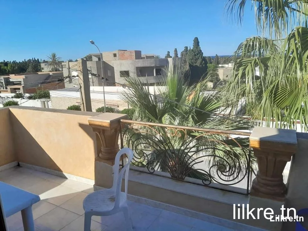 A louer un Appartement  S+2  à corniche bizerte 
