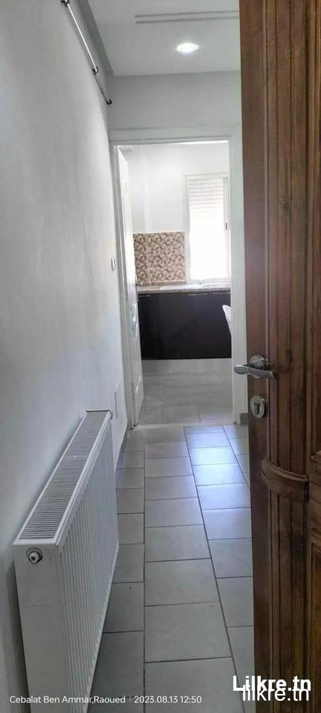 A louer un appartement  meublé S+2 à cité ghazela 2 .