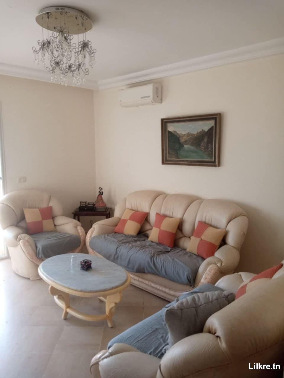 A louer un Appartement S+1 haut standing meublé à La Manouba  